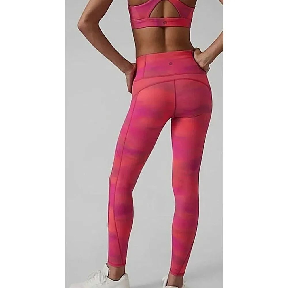 Athleta Ranier Color Brilliance Leggings NWOT
